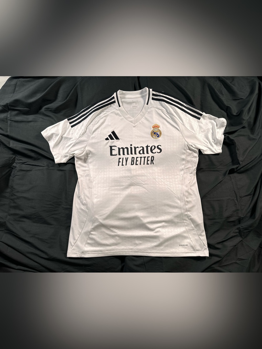 Real Madrid Jersey 24/25 Home Soccer Football Shirt Adidas Mens X-Large Slim Fit